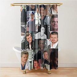 Mark Sloan College Shower Curtain
