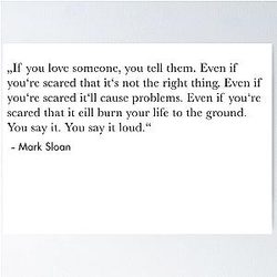 Mark Sloan Poster