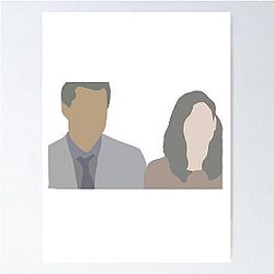 Mark Sloan and Lexie Grey Poster
