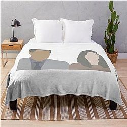 Mark Sloan and Lexie Grey Throw Blanket