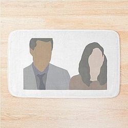 Mark Sloan and Lexie Grey Bath Mat