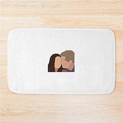 Slexie (Mark Sloan and Lexie Grey) Silhouette Bath Mat