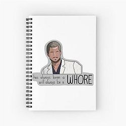 Mark Sloan Is a Whore Notebook