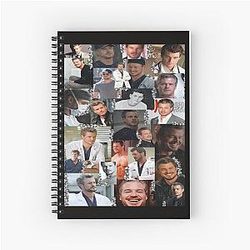 Mark Sloan Spiral Notebook