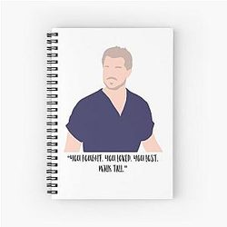 Mark Sloan Quote Notebook