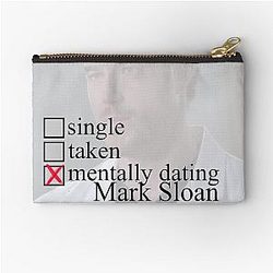 Mentally Dating Marker Pouch