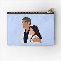 Mark Sloan and Lexie Grey Zipper Pouch