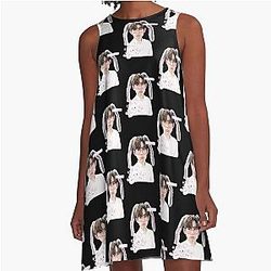 Sad Lil Mark Tuan A Line Dress