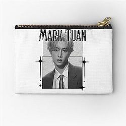 Got 7 Mark Tuan Korean Boy Group Kpop Collage Zipper Pouch