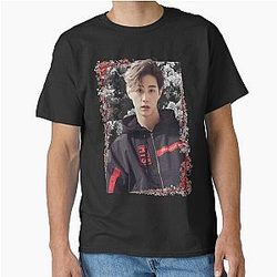 Mark Tuan GOT7 Mark Korean Kpop Floral Design Classic T-Shirt