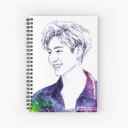 K-pop Got7 Mark Tuan Watercolour Design Notebook
