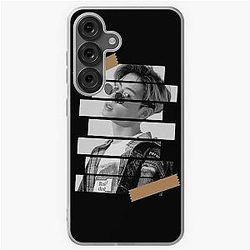 Mark Tuan Got 7 Korean Kpop Monochrome Stripe Design Samsung Galaxy Soft Case