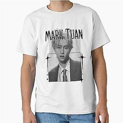 Got 7 Mark Tuan Korean Boy Group K-Pop Scrapbook Collage Classic T-Shirt