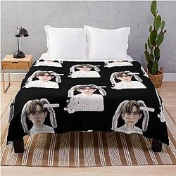 Sad Lil Tuan Throw Blanket