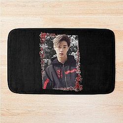 Mark Tuan GOT 7 Korean Kpop Floral Design Bath Mat
