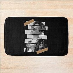 Mark Tuan GOT 7 Monochrome Stripe Design Bath Mat