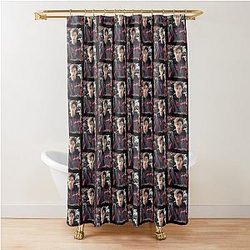 Mark Tuan GOT7 Korean Kpop Floral Design Shower Curtain