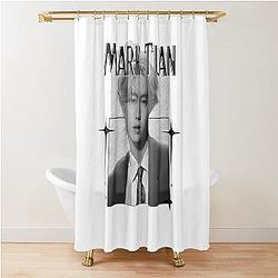 Got Mark Tuan Korean Boy Group Collage Cozy Vintage Design Shower Curtain