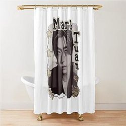 7 Mark Tuan Korean Boy Group KPop Group Collage Cozy Y2K Vintage Design Shower Curtain