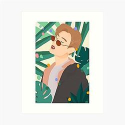 Mark Tuan Got7 Art Print