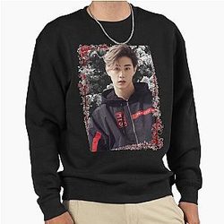 Mark Tuan GOT7 Korean Kpop Floral Design Pullover Sweatshirt