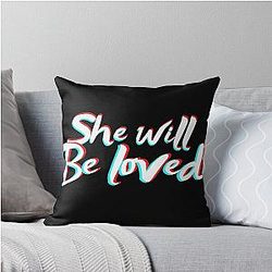 She will be loved Maroon 5 Music Pop rock Band Throw Pillow