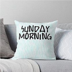 Maroon 5 Sunday Morning Throw Pillow