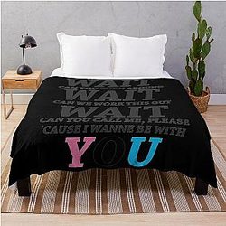 Wait Maroon 5 - Girls Like You, Throw Blanket