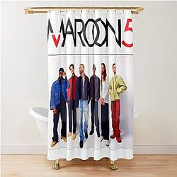 Catchy music Maroon 5 Shower Curtain