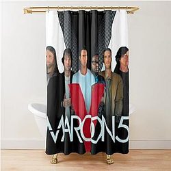 Catchy Maroon 5 Shower Curtain