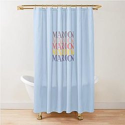 Maroon 5 Classic T-Shirt Shower Curtain
