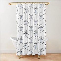 Maroon 5 Denim Jacket Perfect Gift For You and Friends Shower Curtain