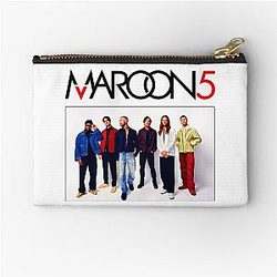 Catchy Maroon 5 Zipper Pouch