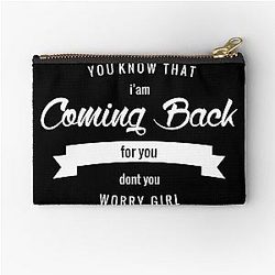 Coming back for you Maroon 5 Zipper Pouch