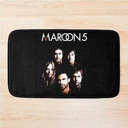 Catchy Music Art Maroon 5 Bath Mat