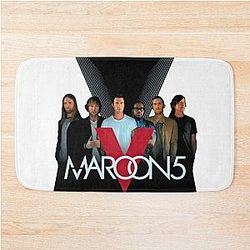 Catchy Music Maroon 5 Bath Mat