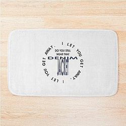 Maroon 5 Denim Jacket Perfect Gift for You and Friends Bath Mat
