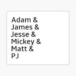 Maroon 5 Band Member Sticker