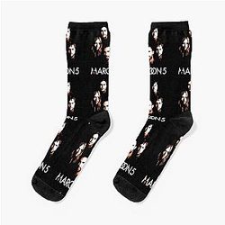 Catchy music art Maroon 5 Socks