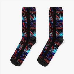 Catchy music art maroon 5 Socks