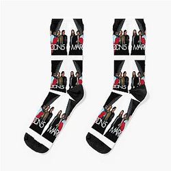 Catchy music art maroon 5 Socks