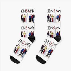 Catchy maroon 5 music art socks