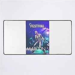 Catchy music art maroon5 Desk Mat