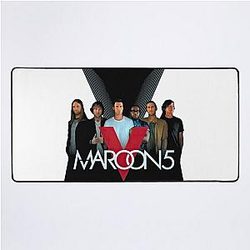 Catchy music maroon 5 Desk Mat