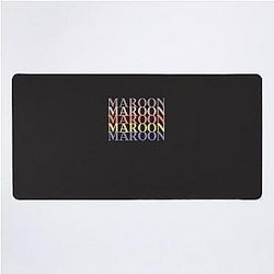 Maroon 5 T-Shirt Desk Mat