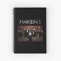 Game Controllers Maroon 5 Spiral Notebook