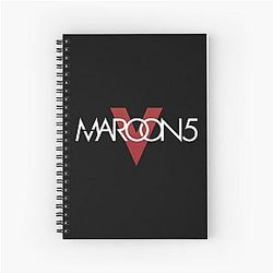 Gaming Joystick Maroon 5 Spiral Notebook