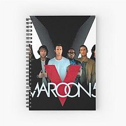 Catchy music Notebooks Maroon 5 Spiral