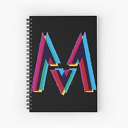 Maroon 5 Music Pop Rock Band Spiral Notebook