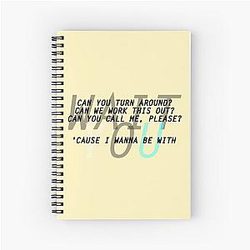 Maroon 5 - Wait Spiral Notebook